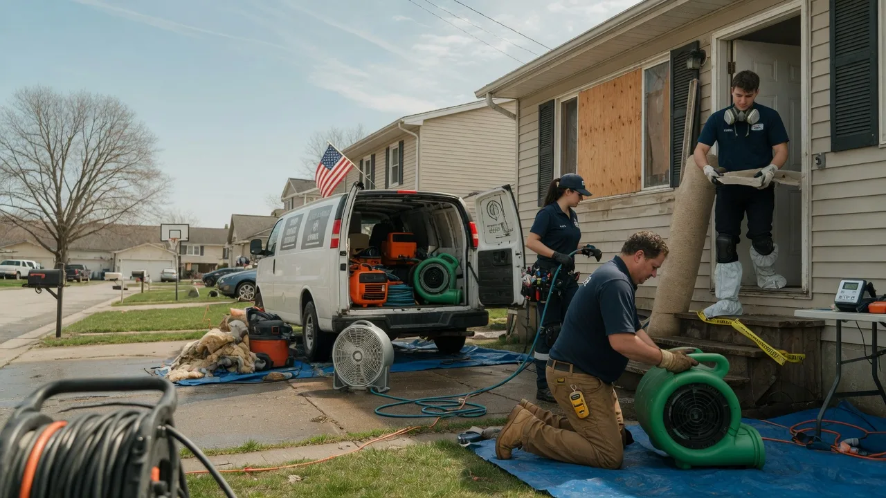 Water Damage Restoration in Burton, WV near me